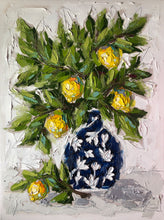 Load image into Gallery viewer, Lemons in Chinoiserie Commission