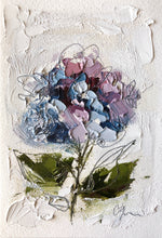 Load image into Gallery viewer, “Little Hydrangea III” 6x4 (9x7) Oil/Graphite on Paper