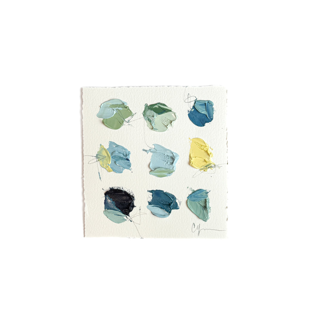 “Study No. 24 2025” 5.25x5.5” Oil on Paper