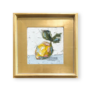 “Little Lemon XII" 8x8 Oil on Canvas
