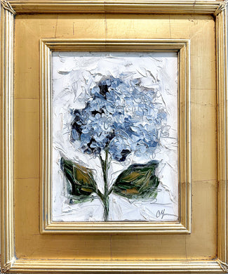 “Blue Hydrangeas” 9x12 Oil on Canvas