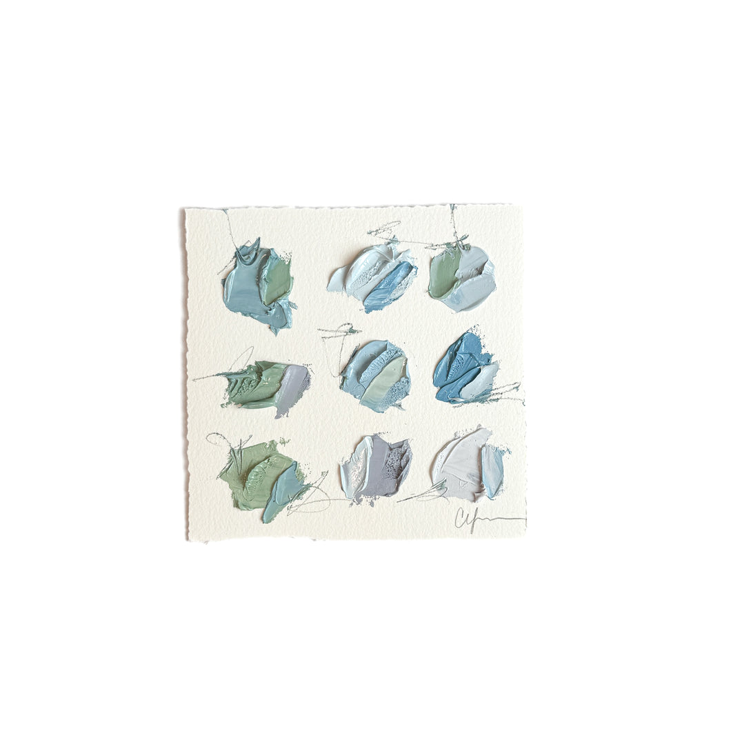“Study No. 23 2025” 5.25x5.5” Oil on Paper