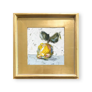 “Little Lemon XIV" 8x8 Oil on Canvas