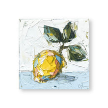 Load image into Gallery viewer, “Little Lemon XIII&quot; 8x8 Oil on Canvas