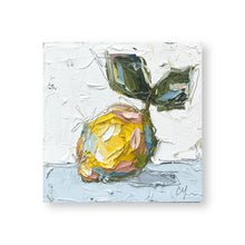 Load image into Gallery viewer, “Little Lemon XII&quot; 8x8 Oil on Canvas