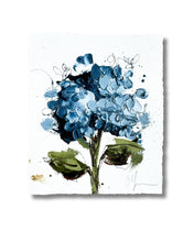 Load image into Gallery viewer, “Hydrangeas IV | 2025” 5x6” Oil on Paper