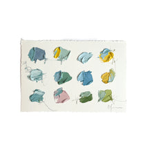 Load image into Gallery viewer, “Study No. 8 2025” 5.75x8” Oil on Paper