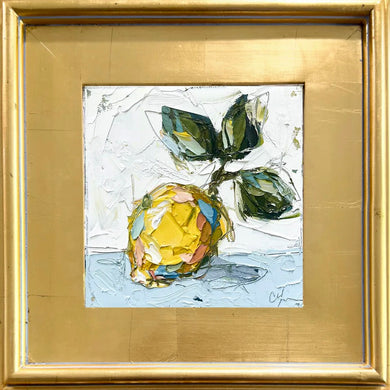 “Lemon” 8x8 Oil on Canvas