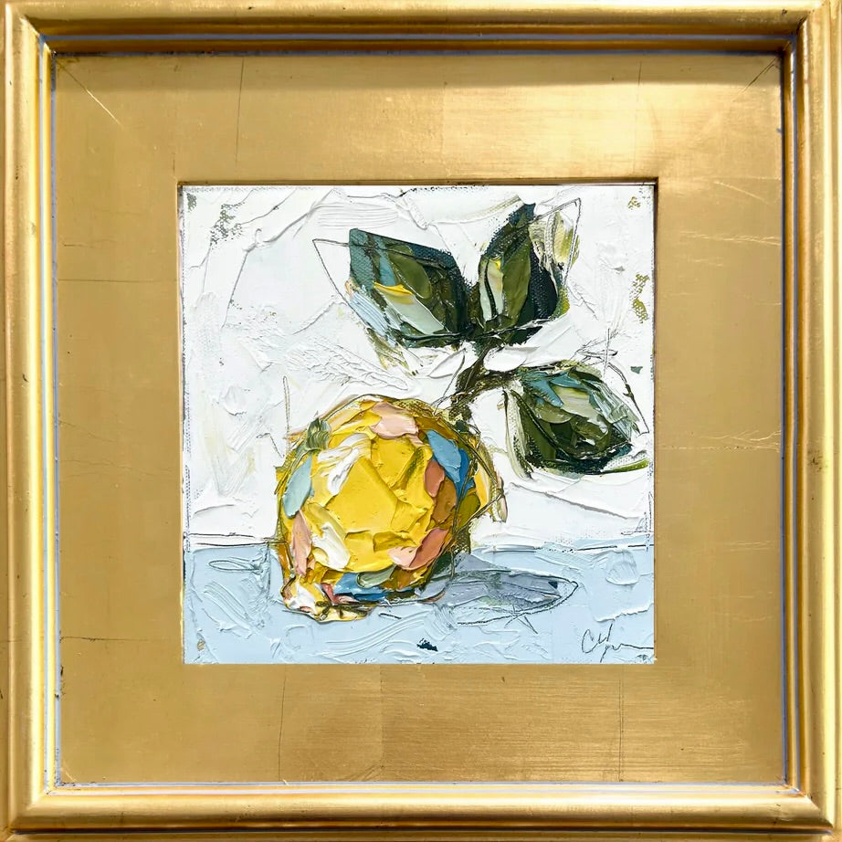 “Lemon” 8x8 Oil on Canvas