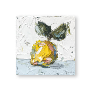 “Little Lemon XIV" 8x8 Oil on Canvas