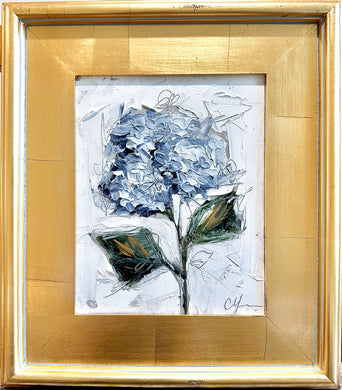 “Blue Hydrangeas” 8x10 Oil on Canvas