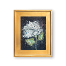 Load image into Gallery viewer, “Hydrangea on Blue VIII” - 12x16 Oil on Canvas