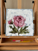 Load image into Gallery viewer, “Peony XXI” 12x12”