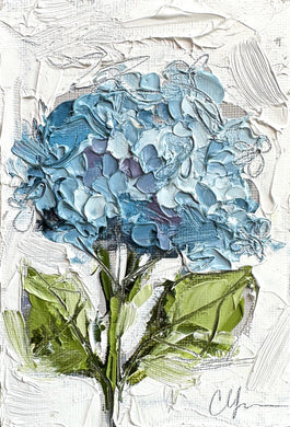 “Little Hydrangea XXI” - 4x6 Oil on Canvas