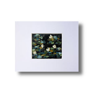 "Little Lillies" 4x5 inches on Paper