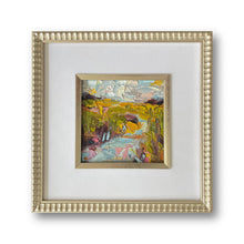 Load image into Gallery viewer, “Blue Marsh at Sunset”- 5.5x5.5 inches on Paper