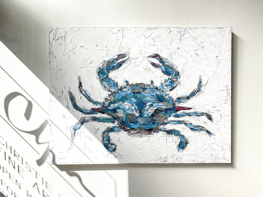 Blue Crab - 30x40 Oil
