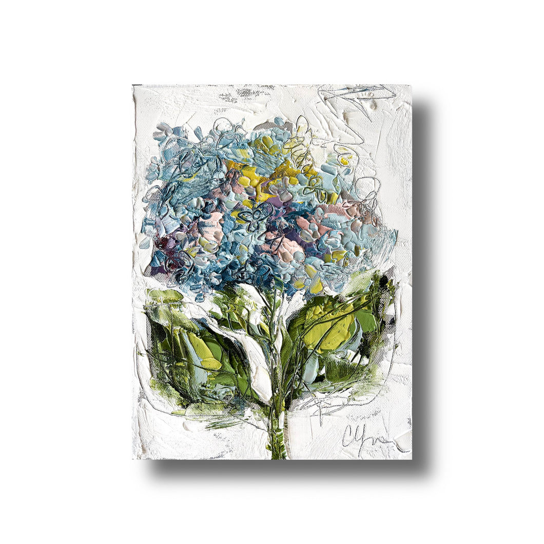 “Hydrangea XVII” - 9x12 Oil on Canvas