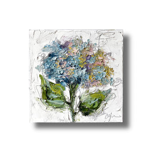 “Hydrangea XXII” - 12x12 Oil on Canvas