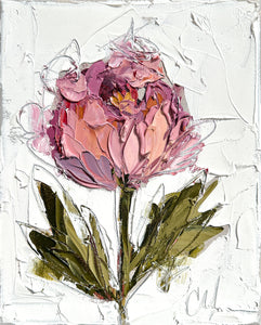 "Spring Peony X” - 8x10 Oil on Canvas