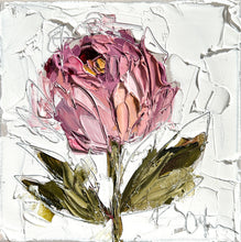Load image into Gallery viewer, &quot;Spring Peony VII” - 8x8 Oil on Canvas
