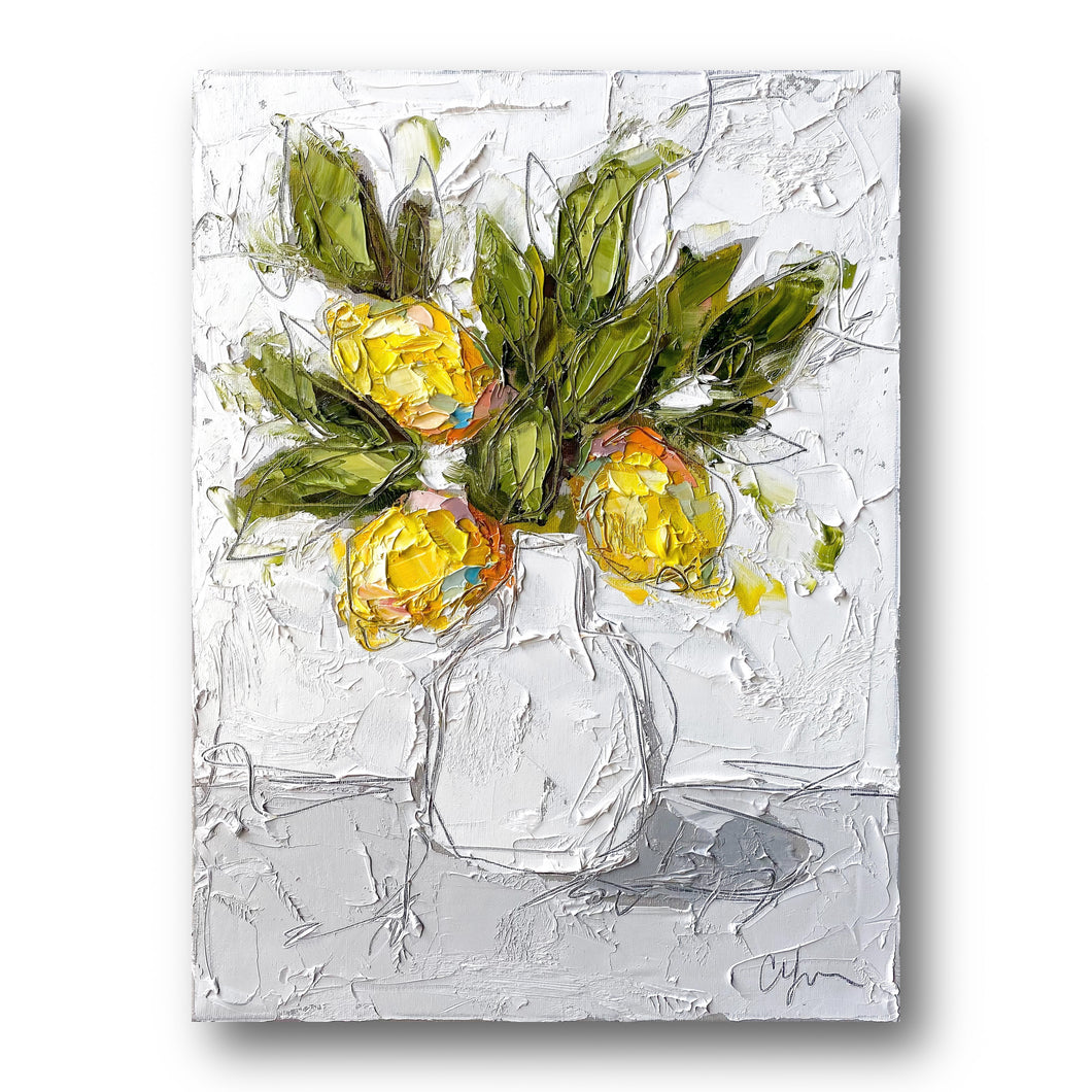 “Les Citrons I” - 12x16 Oil on Canvas
