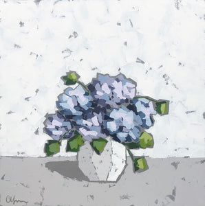 “Hydrangeas in Pottery III”