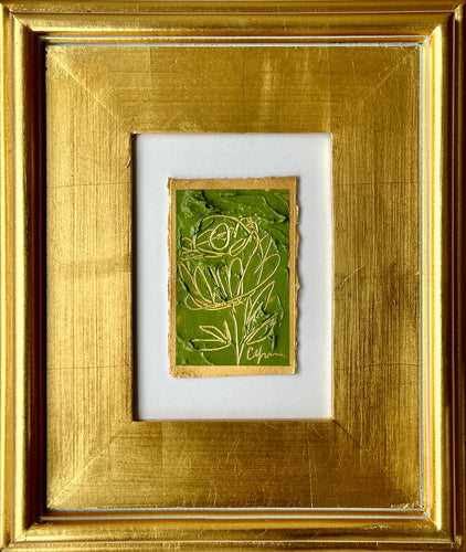 “Green Peony Sketch II”
