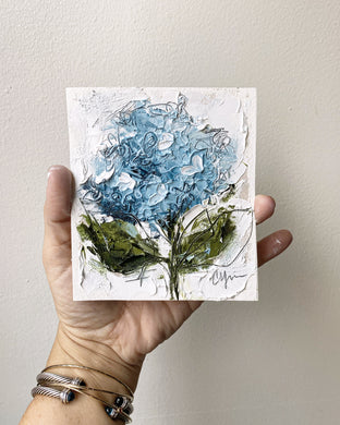 “Little Blue Hydrangea IV