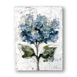 “Blue Hydrangea V”  - 12x16” Oil on Canvas