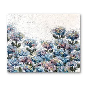 Commission - "Hydrangea Garden II” 48x60