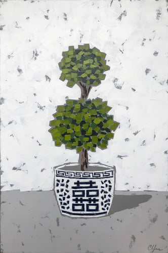 “Double Happiness Topiary II”