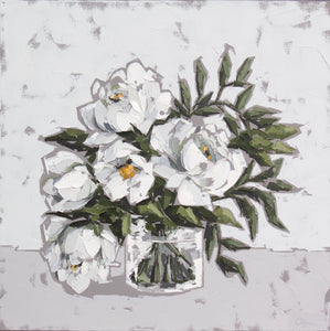 “Peonies in Glass IX”