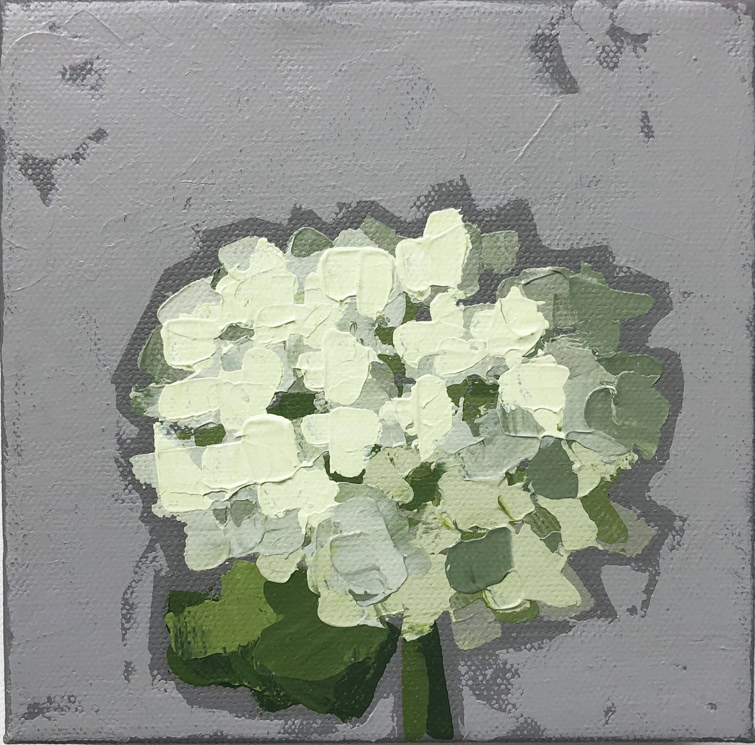 SOLD - “Little Green Hydrangea no. 2”