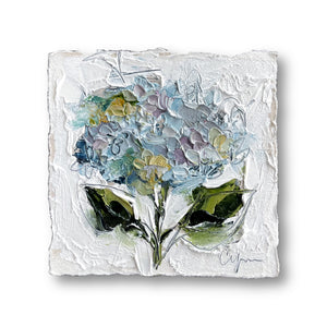 “Little Hydrangea XVII” 4x4 Oil on Paper
