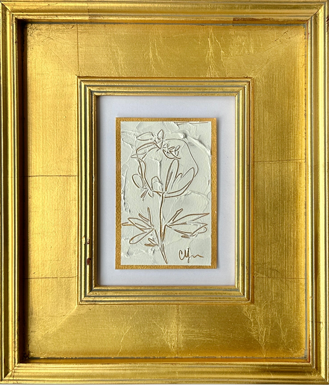 “White Peony Sketch I”
