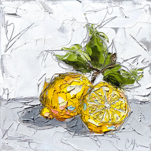 Lemons II 12x12 Oil