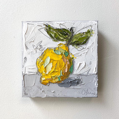 “Little Lemon VIII” 8x8 Oil on Canvas