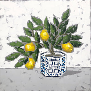 SOLD - “Double Happiness Lemons no. 3”