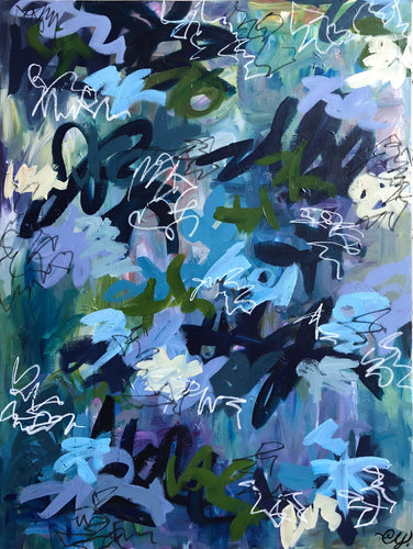 “Heavy Cloud No Rain” 36x48x1.5