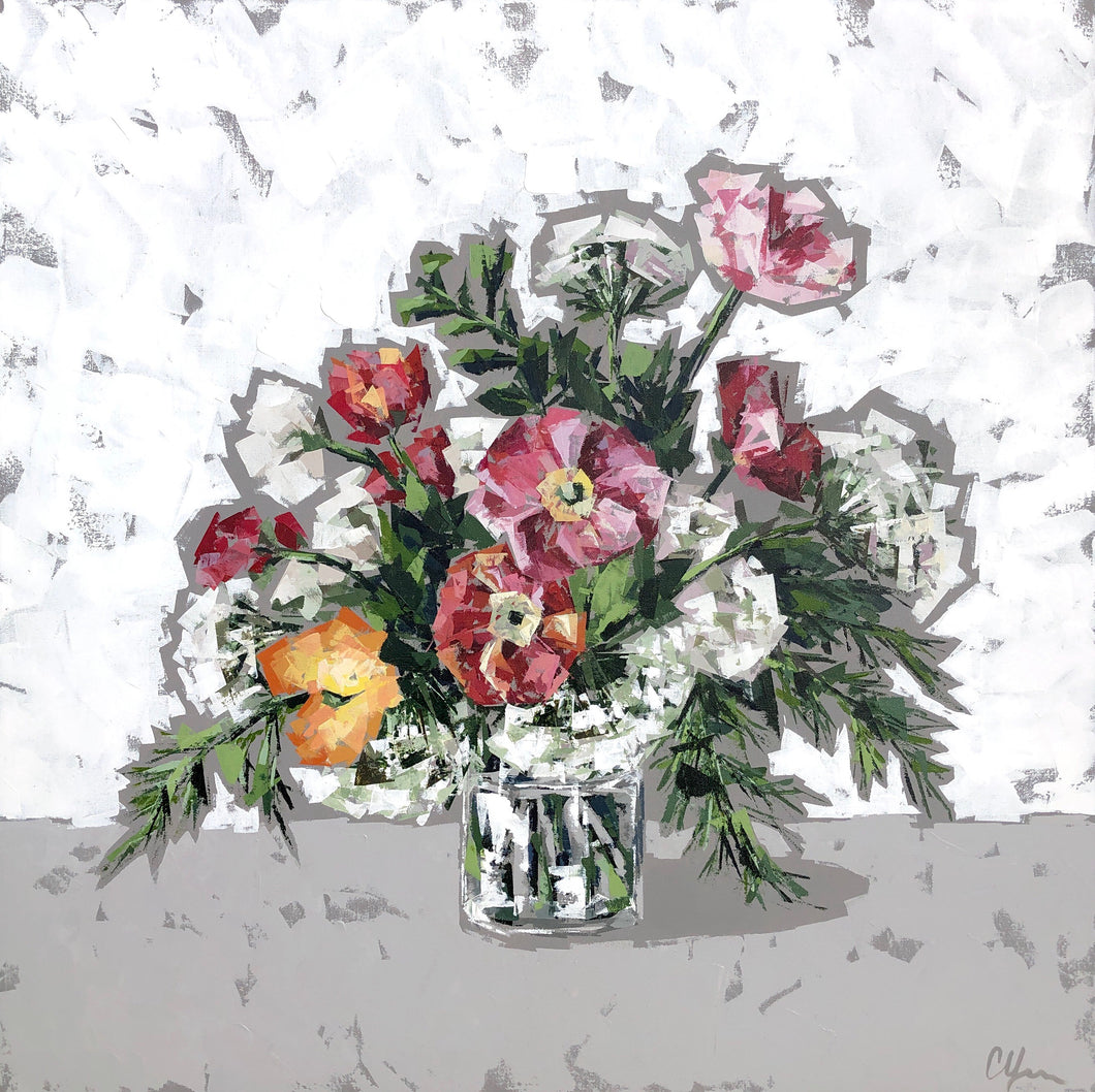 “Posies in Glass no. 2”