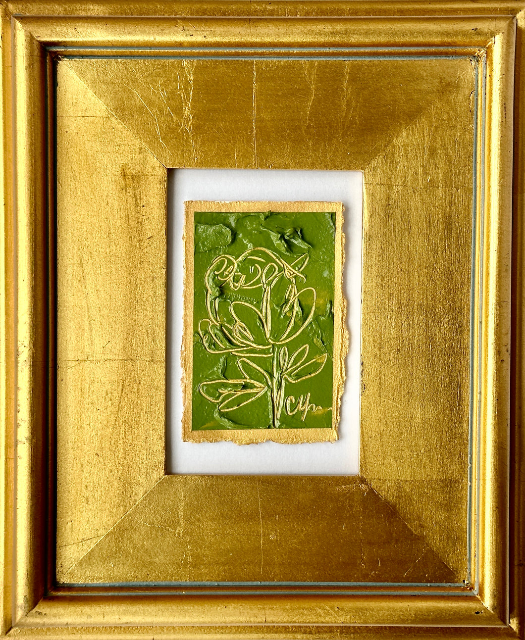 “Green Peony Sketch I”