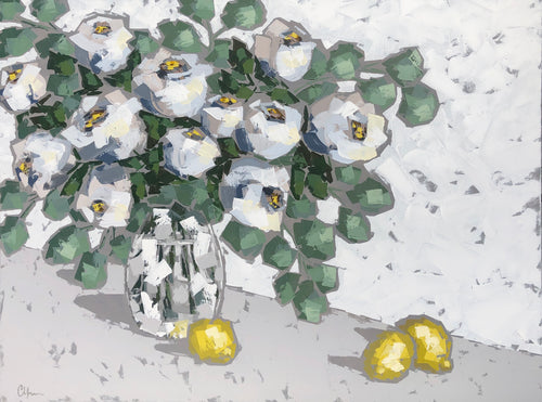 “Roses and Lemons” | 36x48x1.5”