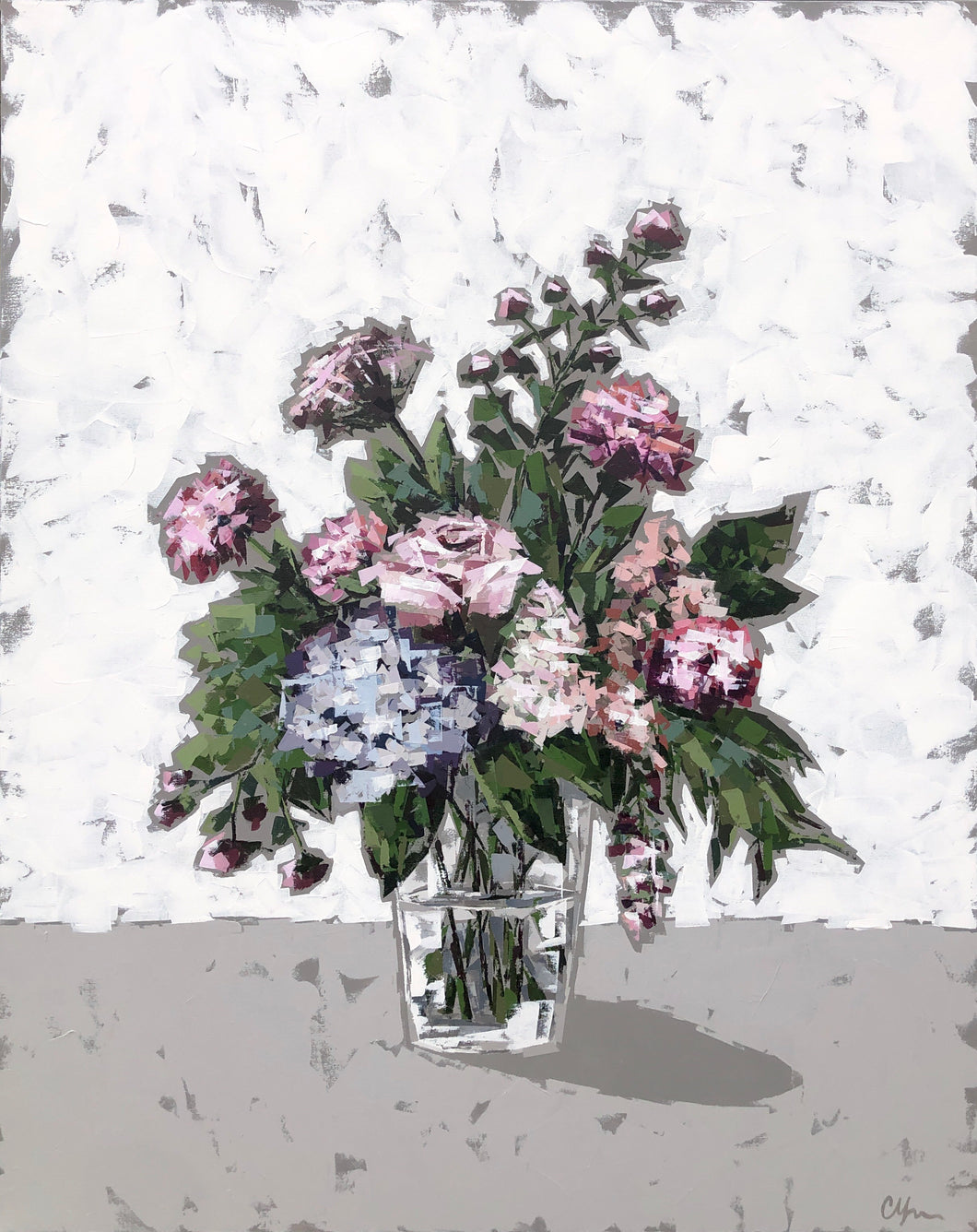 “Posies in Glass no. 1”