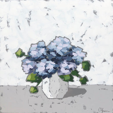 SOLD - “Hydrangeas in Pottery II”
