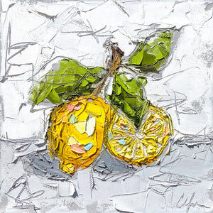 Lemons I 12x12 Oil