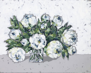 SOLD - “Peonies in Glass no. 5”
