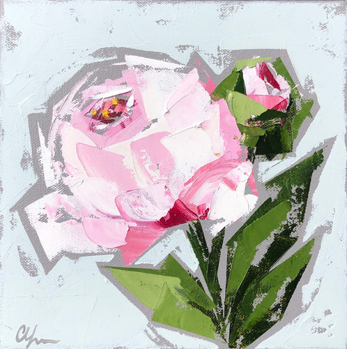“Peonies no. 13” 8x8