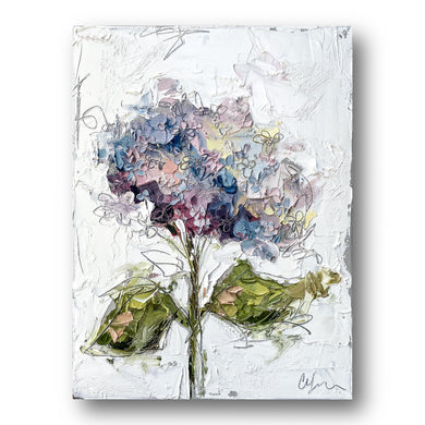 “Hydrangea Botanical VIII” - 12x16 Oil on Canvas