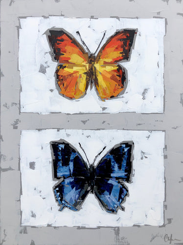 “Butterfly Duo” 24x18